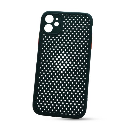 Puzdro Breath TPU iPhone 11 Pro - tmavo zelené