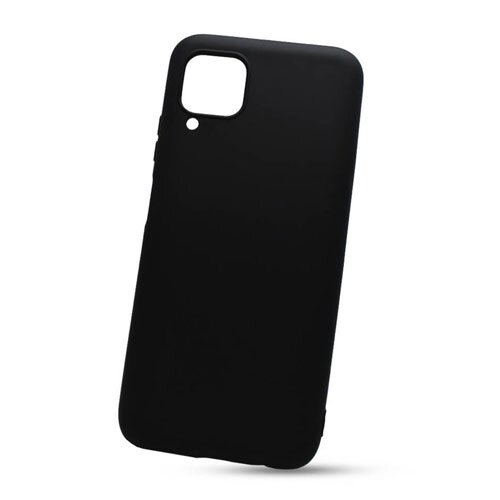 Huawei P40 Lite čierne matné gumené puzdro