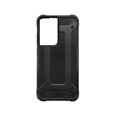 Samsung Galaxy S21 Ultra plastov&eacute; puzdro, čierna Military