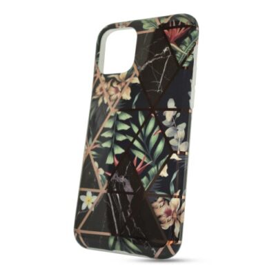 Puzdro Cosmo Marble TPU iPhone 11 Pro - čierne