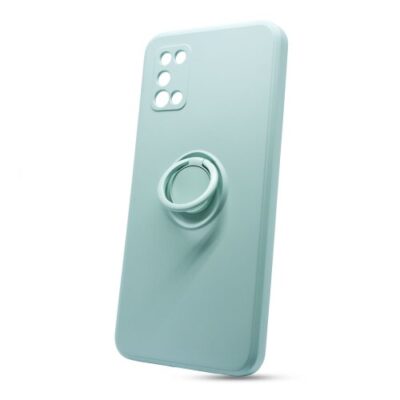 Puzdro Finger TPU Samsung Galaxy A02s A025 - svetlo zelen&eacute;