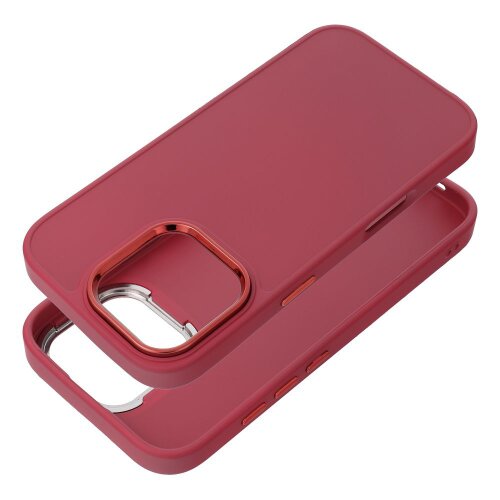 Puzdro Frame TPU iPhone 17 Pro - červené