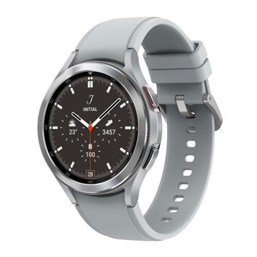 Samsung Galaxy Watch 4 42mm Classic SM-R880NZS, Strieborné