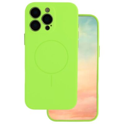 Puzdro Vivid Thin Magsafe iPhone 12 - zelen&eacute;