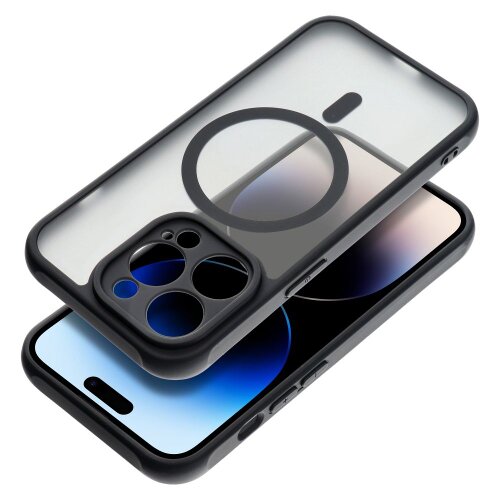 FULL MATTE MAG COVER case compatible with MagSafe for IPHONE 17 black