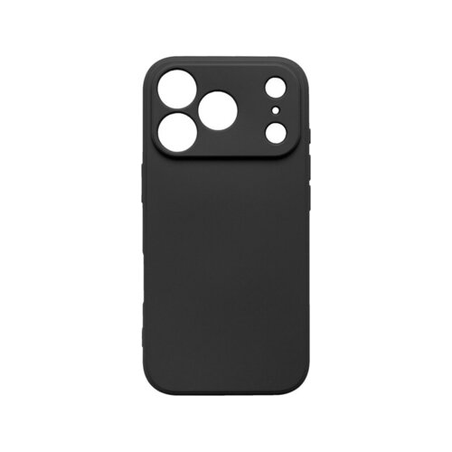mobilNET silikónové puzdro iPhone 17 Pro, čierne (Fiber)
