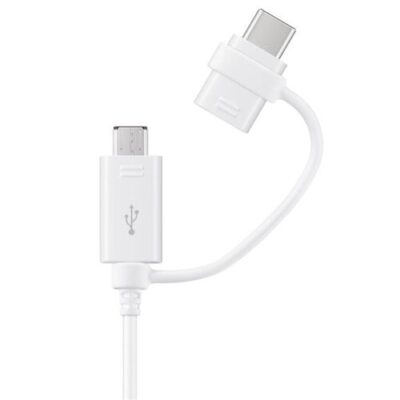 D&aacute;tov&yacute; k&aacute;bel Samsung EP-DG930DWE Type-C/MicroUSB 1.5m Biely