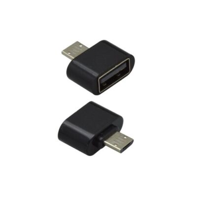 Adapt&eacute;r OTG MicroUSB/USB Čierny