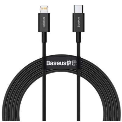 Baseus CATLYS-C01 Superior Fast Charging Datov&yacute; Kabel USB-C to Lightning 20W 2m Black