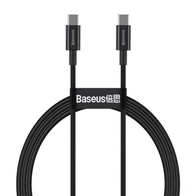 Baseus CATYS-C01 Superior Fast Charging Datov&yacute; Kabel USB-C - USB-C 100W 2m Black