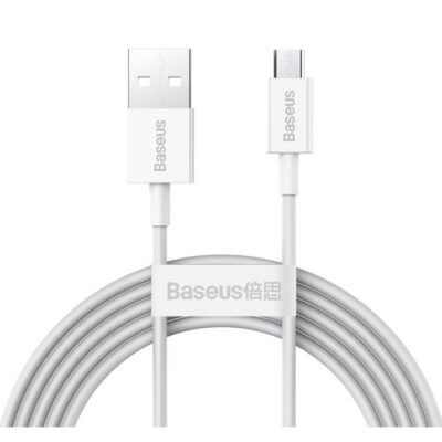 Baseus CAMYS-A02 Superior Fast Charging Datov&yacute; Kabel MicroUSB 2A 2m White