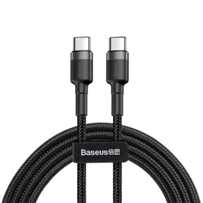 Baseus CATKLF-GG1 Cafule Kabel USB-C 60W 1m Gray/Black