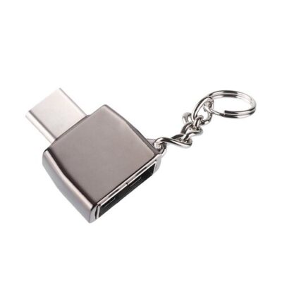 Sturdo adapt&eacute;r Type C na USB s podporou OTG (ON-THE-GO), čierny