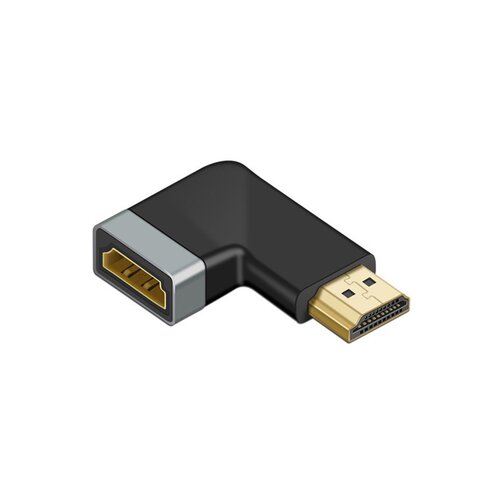 HDMI redukcia, hliníková zliatina, 4K, n.3 RIGHT