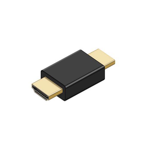 HDMI redukcia, hliníková zliatina, 4K, n.5 2x MALE