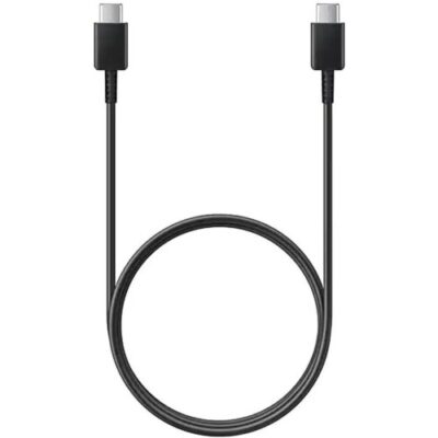 EP-DW767JBE Samsung USB-C/USB-C Datov&yacute; Kabel 3A 1.8m Black (OOB Bulk)