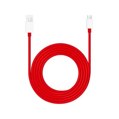 OnePlus SUPERVOOC Charge USB-A/USB-C Datov&yacute; Kabel 10A 1,5m Red