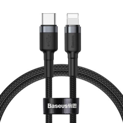 Baseus Cafule Datov&yacute; Kabel USB-C - Lighting 20W 1m Gray/Black