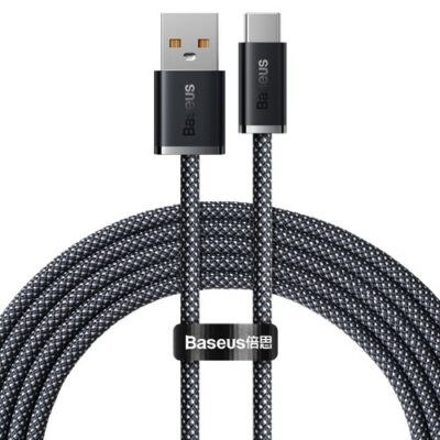 Baseus Dynamic Series Fast Charging Datový Kabel USB-A - USB-C 100W 2m Slate gray