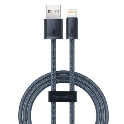 Baseus Dynamic Series Fast Charging Datový Kabel USB-A - Lighting 2.4A 1m Slate Gray
