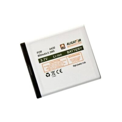 Bat&eacute;ria Aligator A420/V500 Original Li-Ion 900mAh
