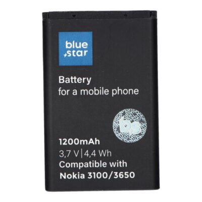 Bat&eacute;ria BlueStar Nokia 3100/6230/3110 Classic BL-5C 1200mAh Li-Ion