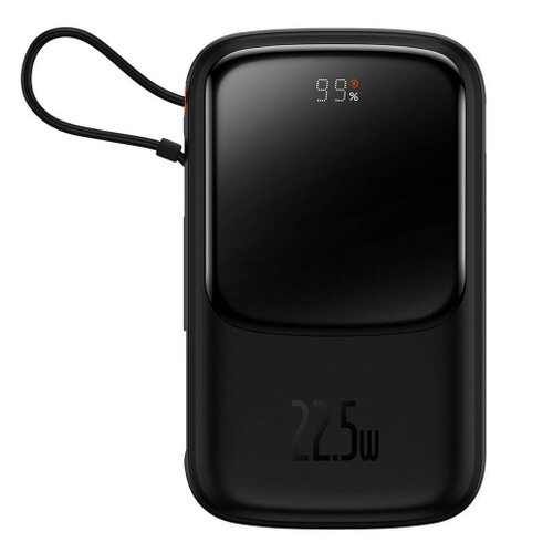 Baseus PPQD020101 Qpow Pro Digital Display Powerbanka 10000mAh 22.5W Black