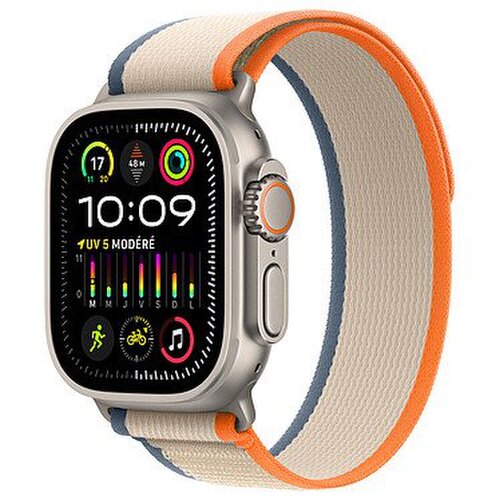 Apple Watch Ultra 2 GPS + Cellular 49mm Black Titanium Case with Black Trail Loop - M/L - Trieda A