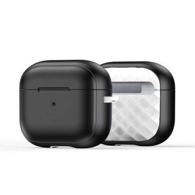 Puzdro Dux Ducis Pecc Airpods Pro 2 - čierne