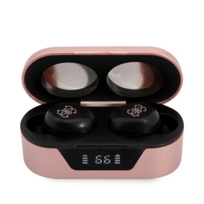 Guess True Wireless Classic Logo BT5.0 5H Stereo sl&uacute;chadl&aacute; Ružov&eacute;