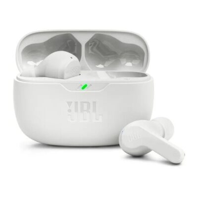 JBL Wave Beam Bluetooth Slúchadlá Biele