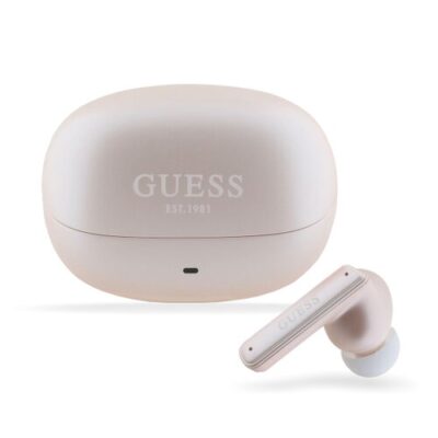 Guess Capsule ANC/ENC TWS Bezdr&aacute;tov&aacute; Sluch&aacute;tka Pink