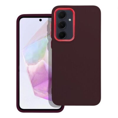 Puzdro Frame TPU Samsung Galaxy A35 5G - fialové