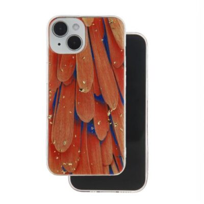 Puzdro Glam TPU Xiaomi Redmi 13C/Poco C65 - oranžov&eacute;