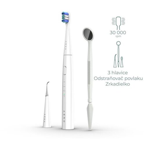 AENO DB8 sonická zubná kefka - biela