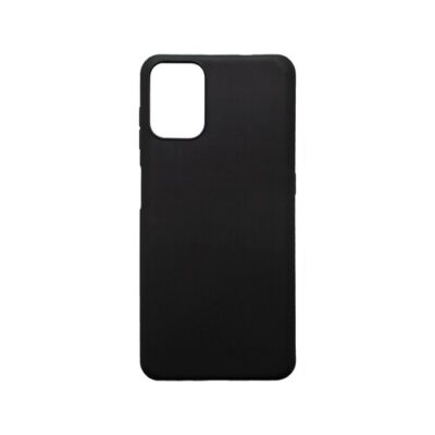Motorola G9 Plus čierne gumené puzdro, matné