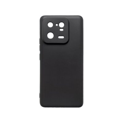 Puzdro mobilNET Xiaomi 13 Pro, silik&oacute;nov&eacute; - čierne