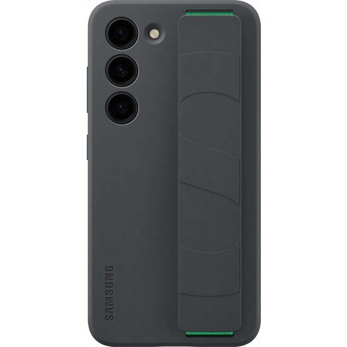 EF-GS911TBE Samsung Silikonový Kryt vč Popruhu pro Galaxy S23 Black