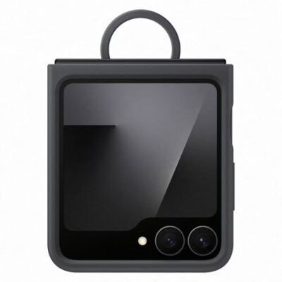 EF-PF741TBE Samsung Silikonový Kryt pro Galaxy Z Flip 7 FE Black