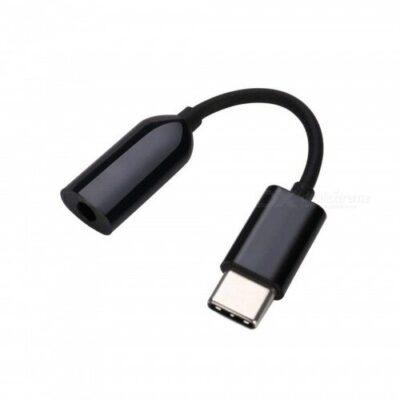 Adapt&eacute;r Original Xiaomi Type-C/3.5mm jack Čierny (Bulk)