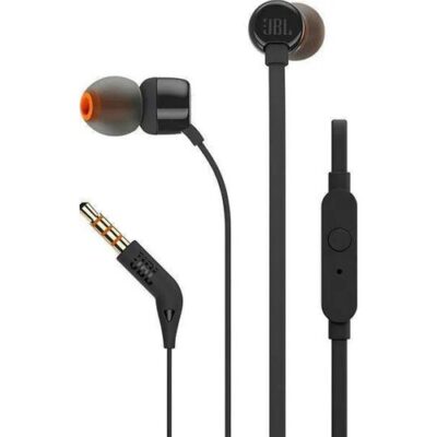 JBL T110 Káblové Slúchadlá Čierne