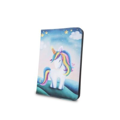 Puzdro na Tablet univerz&aacute;lne 7-8", vzor jednorožec