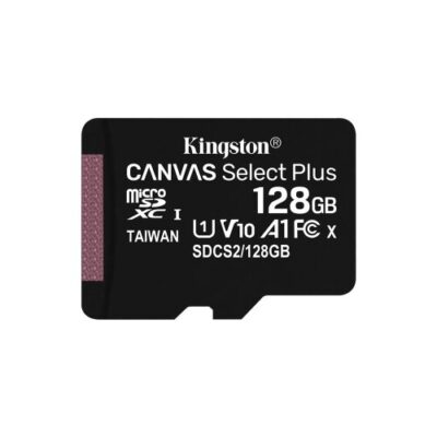 MicroSDXC karta Kingston Canvas Select Plus 128GB  A1 CL10 (bez adapt&eacute;ra)