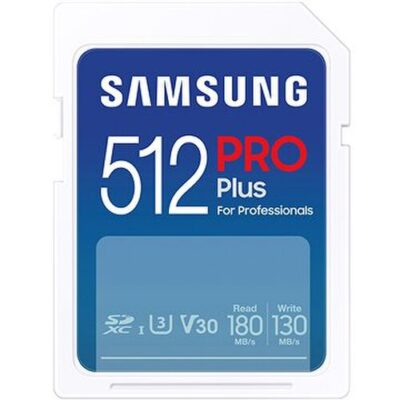 Samsung/SDXC/512GB/Class 10/Modr&aacute;
