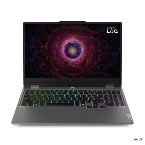 Lenovo LOQ 15ARP9 24GB/1TB SSD RTX 4060 8GB 83JC008NCK Luna Gray Sivý - Trieda B