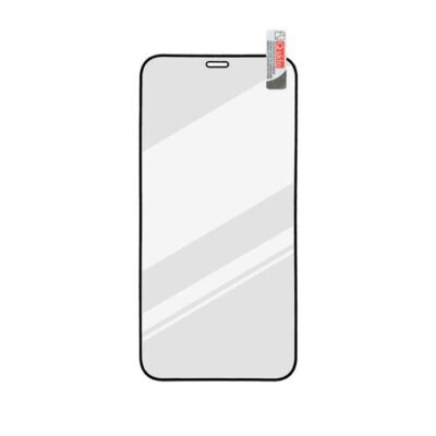 Ochrann&eacute; sklo Q sklo iPhone 12 Pro Max (6.7) celotv&aacute;rov&eacute; - čierne (full glue)