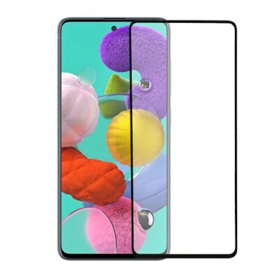 Ochranné sklo 5D Ceramic Samsung Galaxy A51 A515 celotvárové - čierne