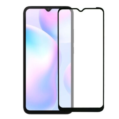 Ochranné sklo 5D Ceramic Xiaomi Redmi 9/9A/9C/9AT/A1/A1+/A2, celotvárové - čierne