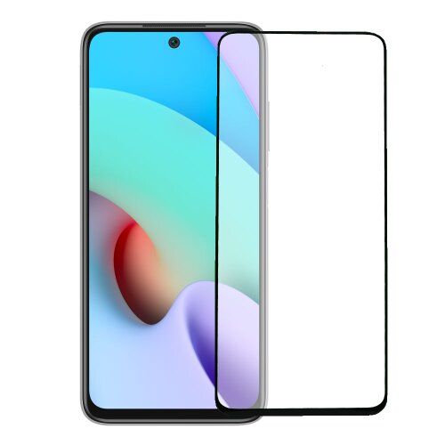 Ochranné sklo 5D Ceramic Xiaomi Redmi 10 celotvárové - čierne