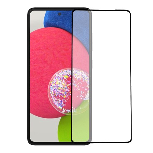 Ochranné sklo 6D Glass Samsung Galaxy A53 5G/A52/A52s, celotvárové - čierne